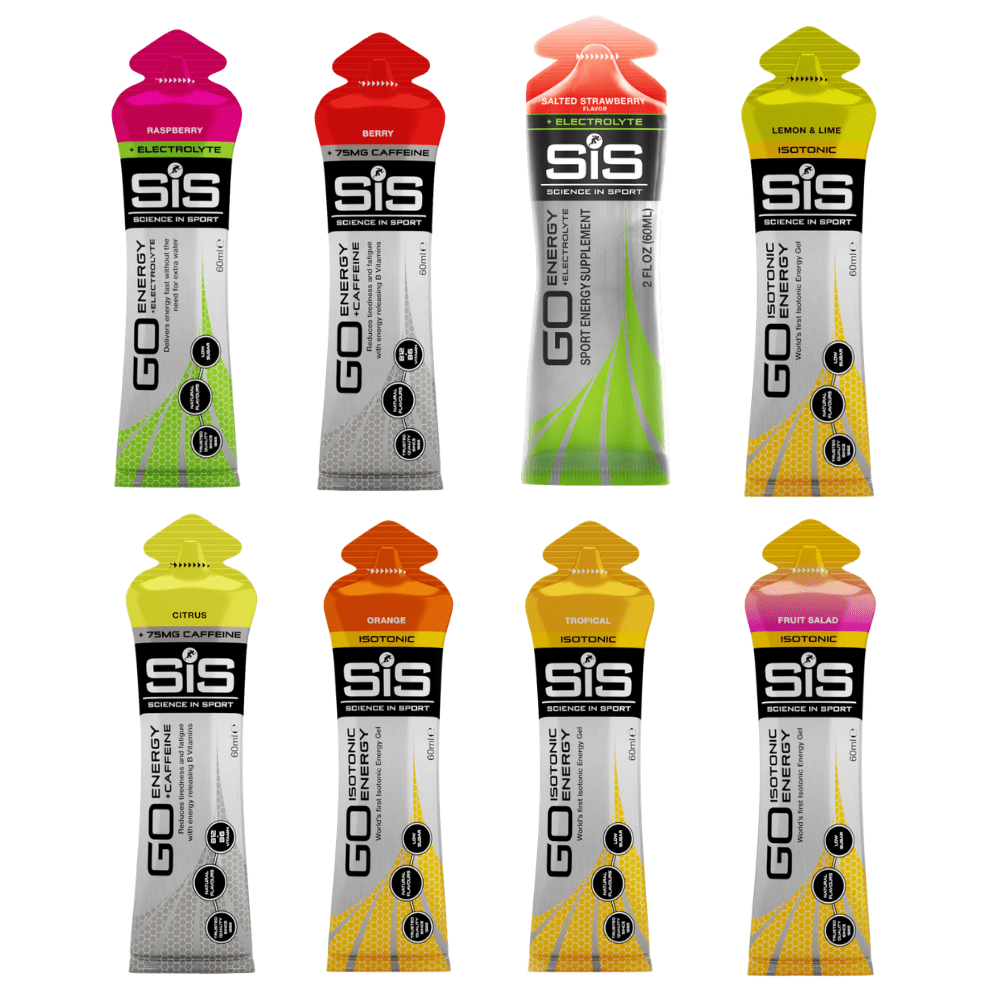 SiS GO Energy Gel Bundle (Isotonic, Caffeine & Electrolyte) - Fuel Goods