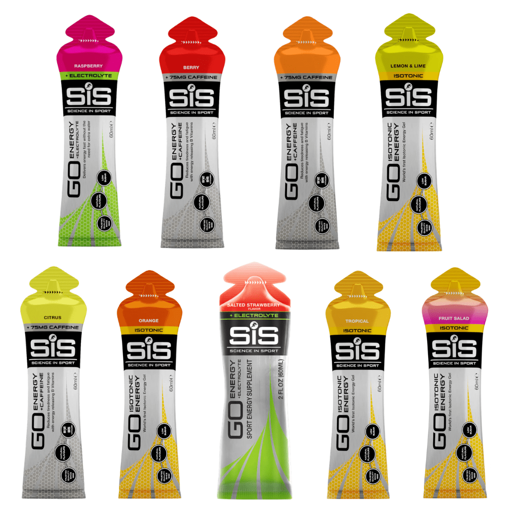 SiS GO Energy Gel Bundle (Isotonic, Caffeine & Electrolyte) - Fuel Goods