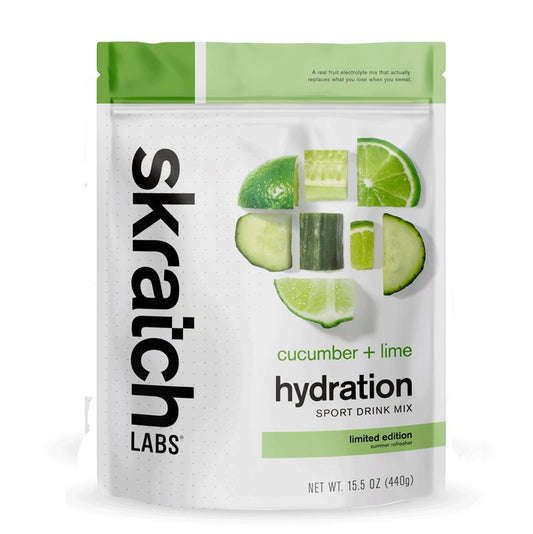 Skratch Labs Hydration Sport Drink Mix 20 Serving - Cucumber + Lime - Fuel Goods