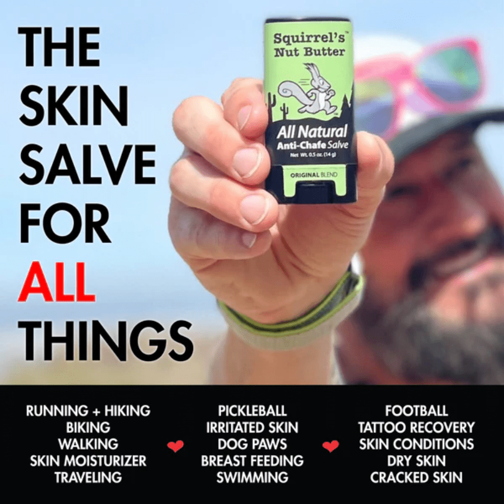 Squirrel's Anti - Chafe & Skin Repair Stick - Original 1.7oz - Fuel Goods