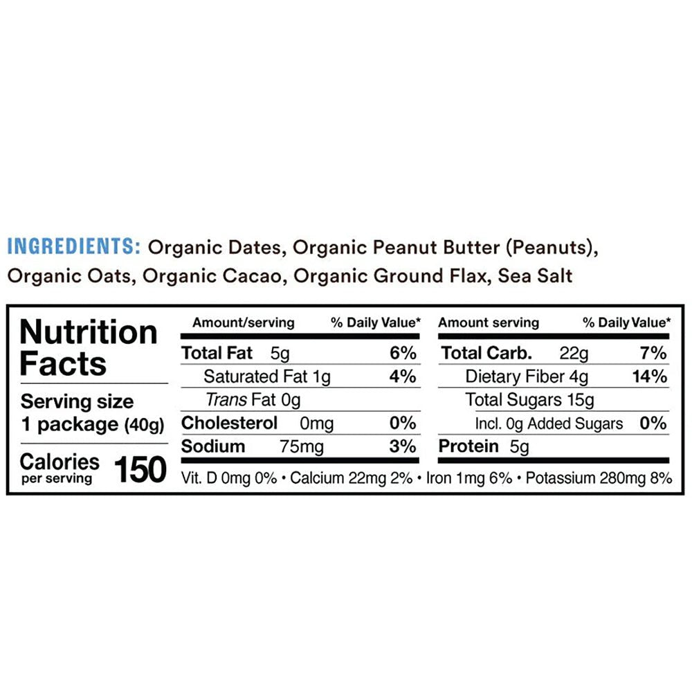 Sweet Nothings Nut Butter Bites-Chocolate Peanut Butter - Fuel Goods