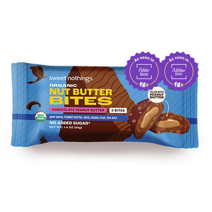 Sweet Nothings Nut Butter Bites - Chocolate Peanut Butter - Fuel Goods