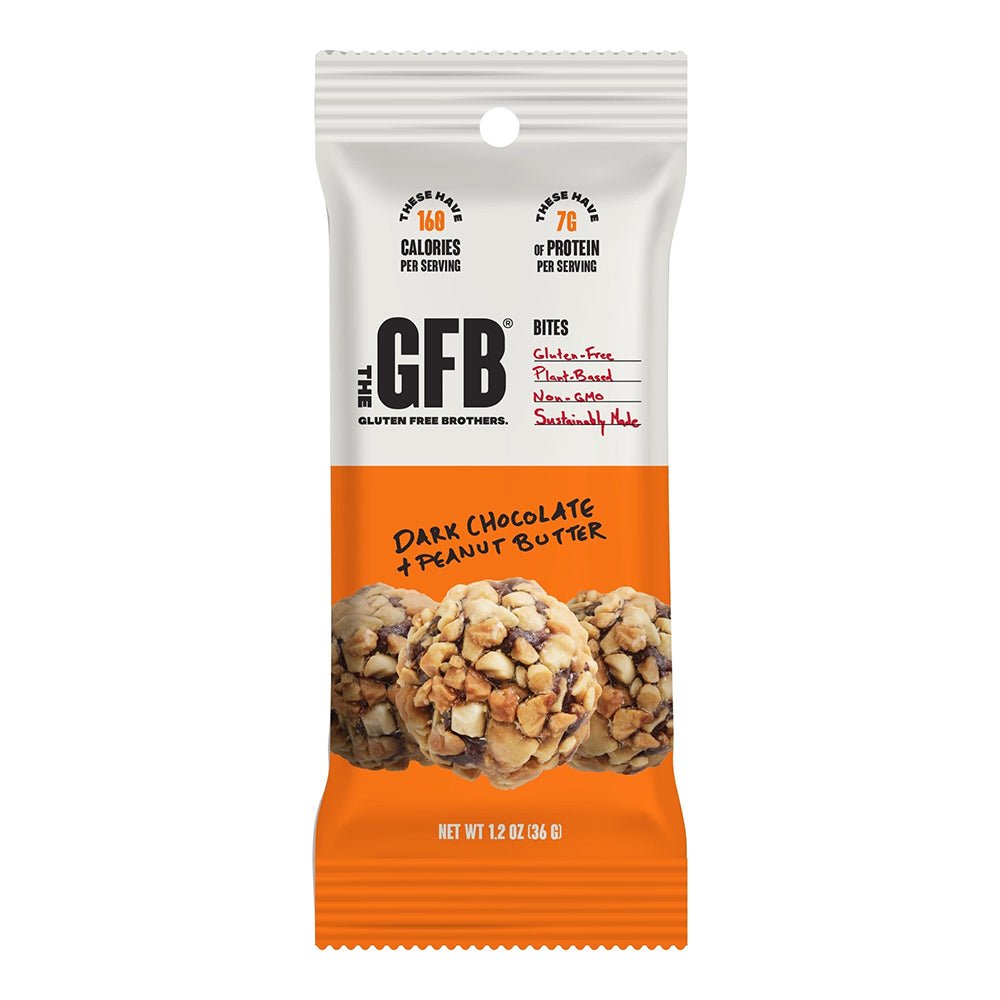 The GFB Bites 1.2 oz - Peanut Butter Dark Chocolate - Fuel Goods