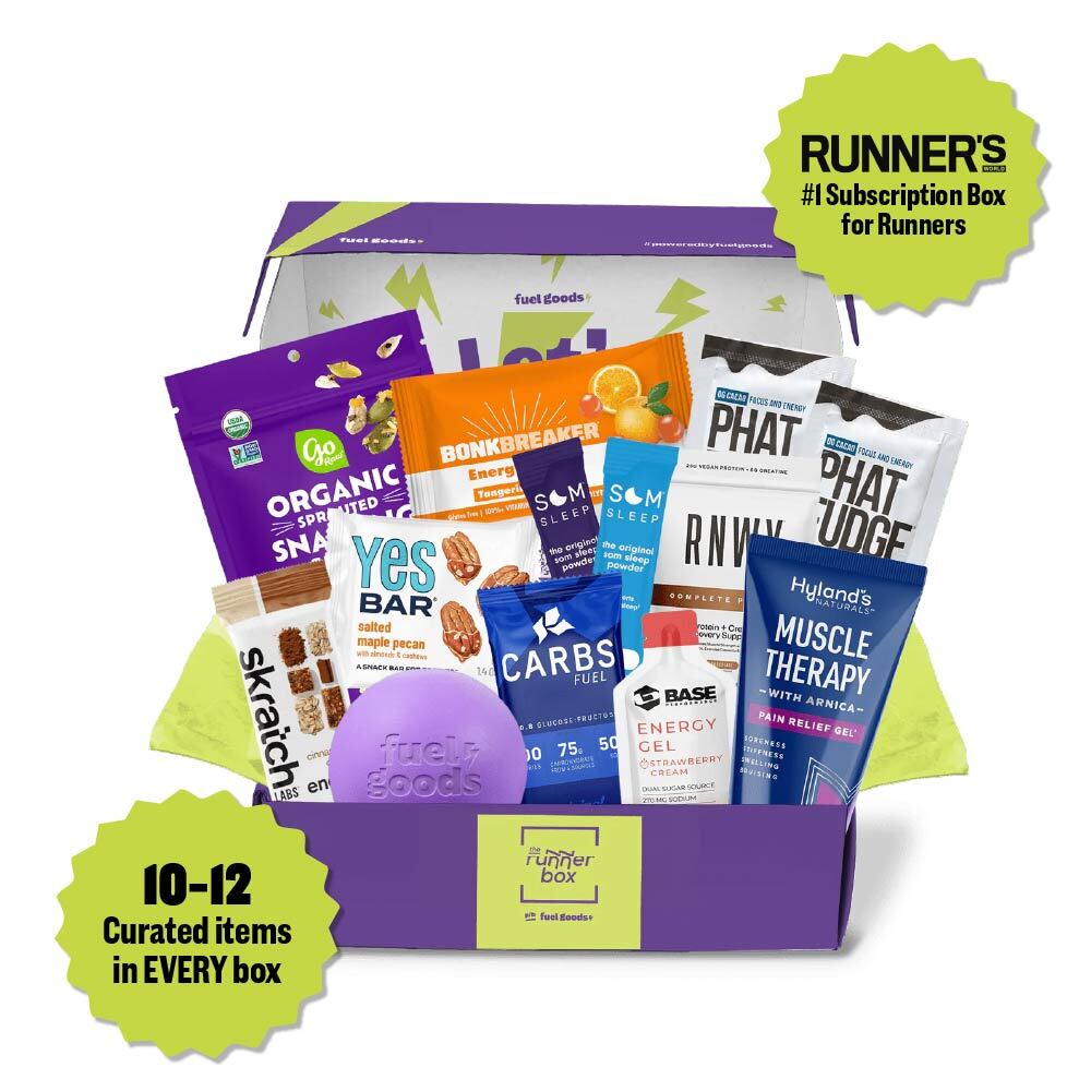 Runners Box The RunnerBox® - Best Subscription Box for Runners | Fuel Goods