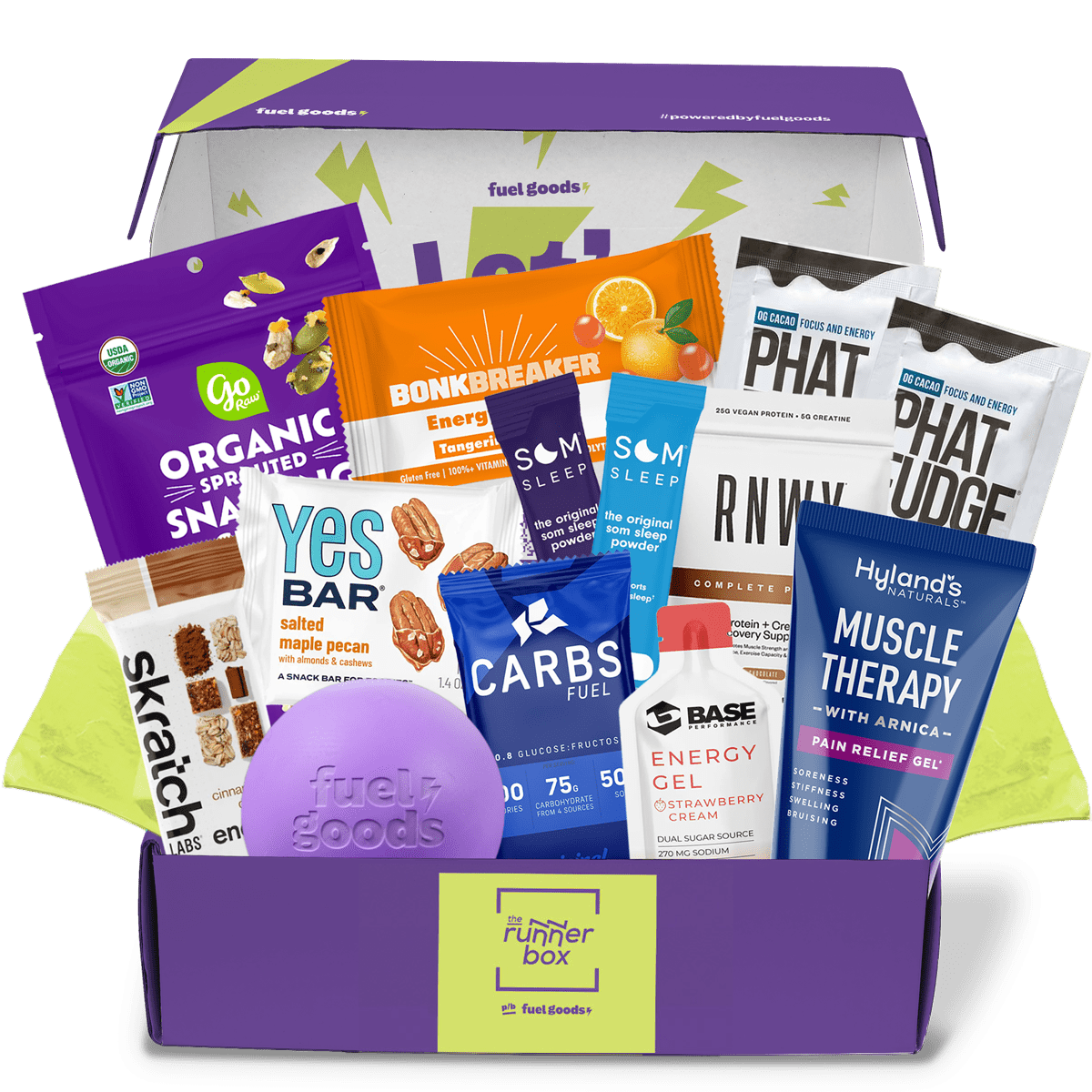 Runners Box The RunnerBox® - Best Subscription Box for Runners | Fuel Goods
