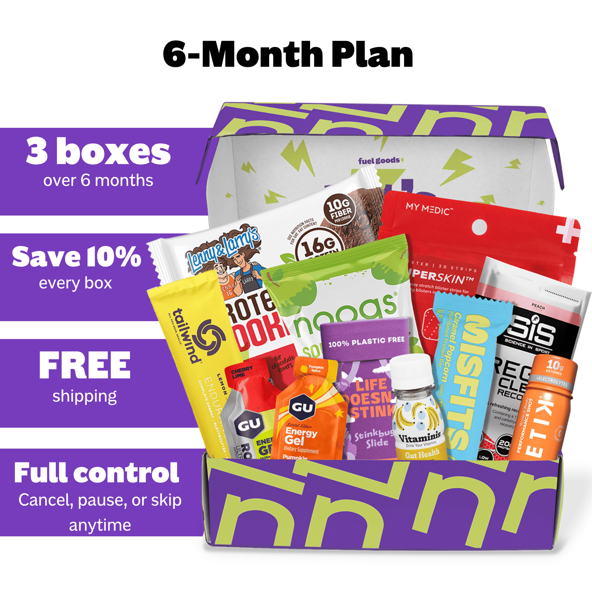 The RunnerBox® Gift Subscription - Fuel Goods