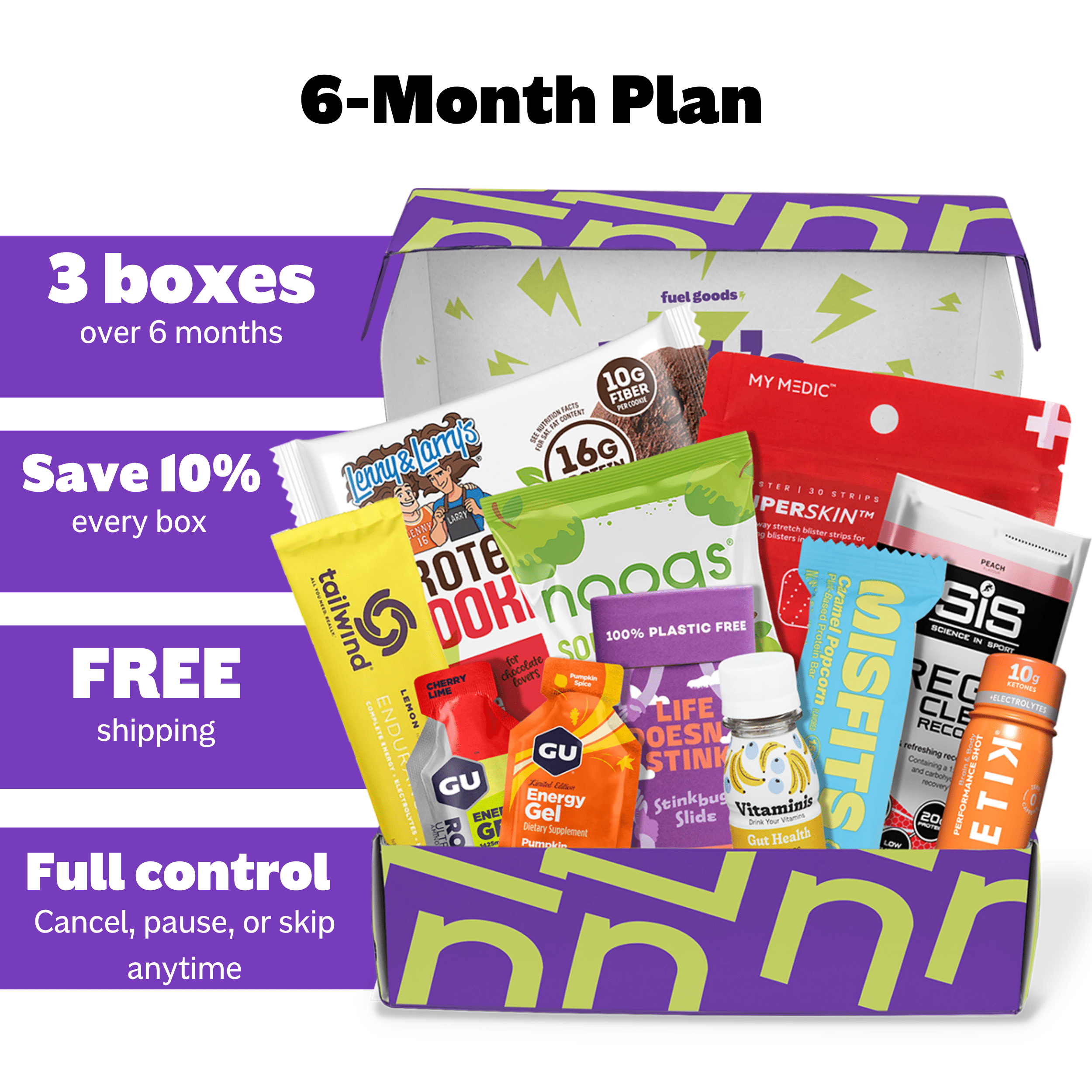 The RunnerBox® Gift Subscription - Fuel Goods