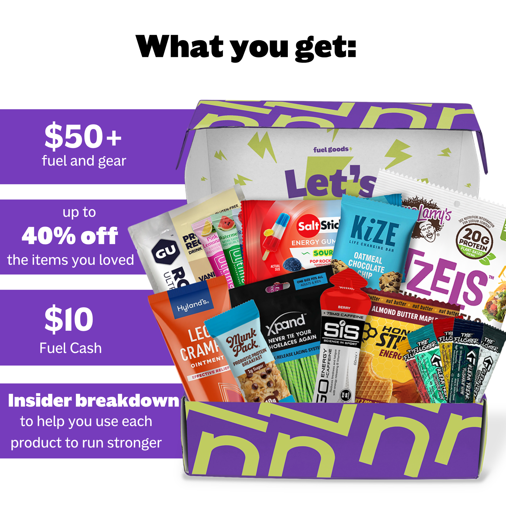 The RunnerBox® Gift Subscription - Fuel Goods