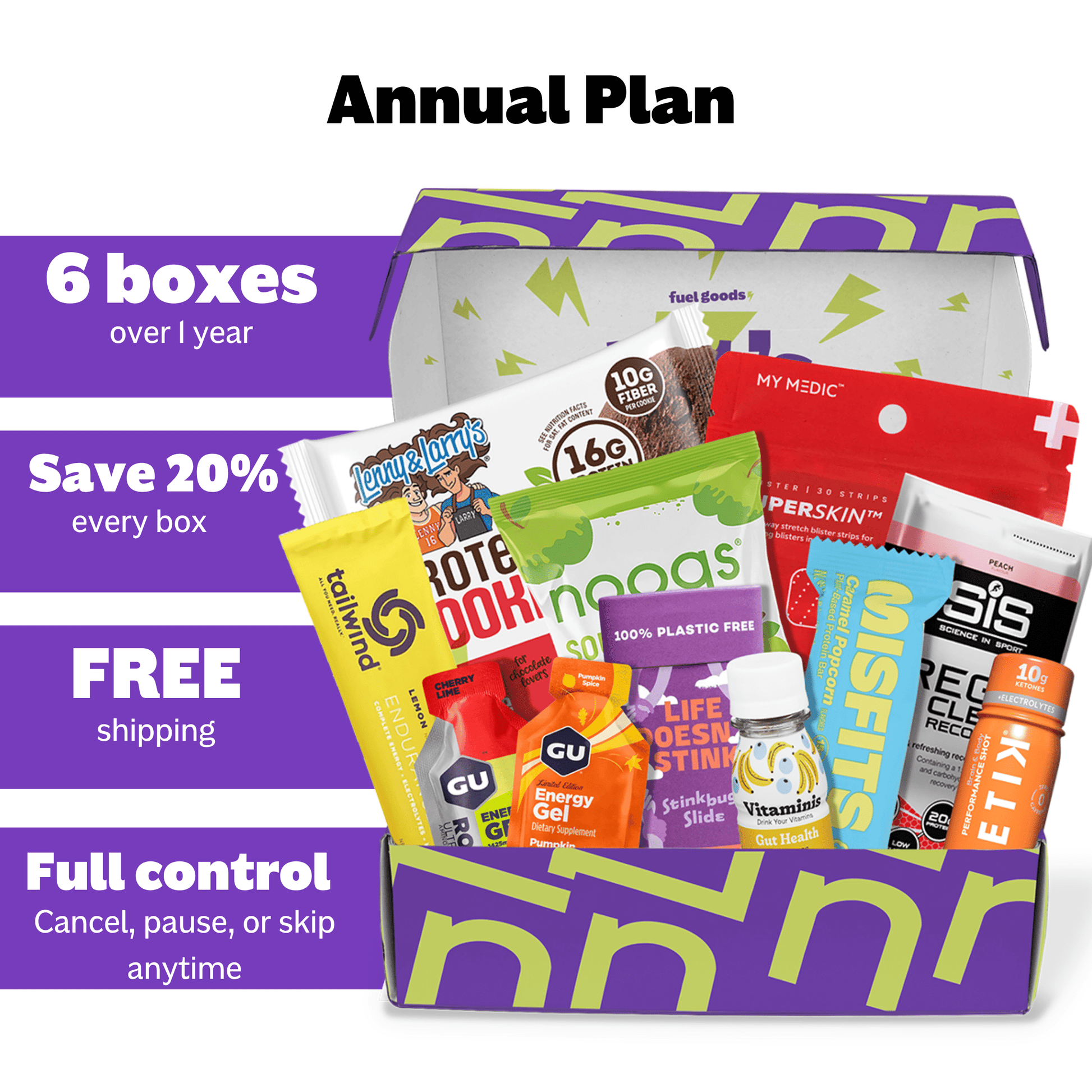 The RunnerBox® Gift Subscription - Fuel Goods