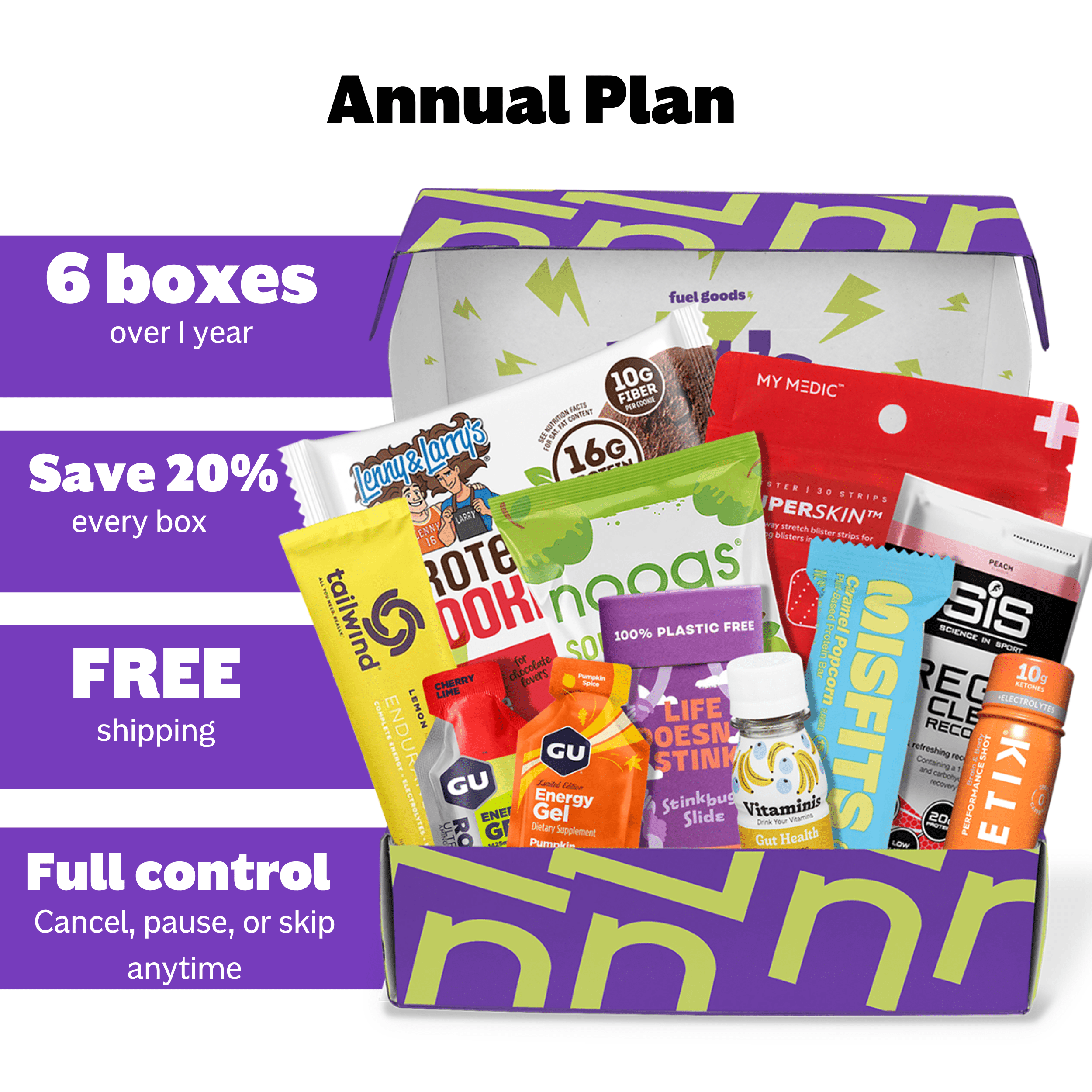The RunnerBox® Gift Subscription - Fuel Goods