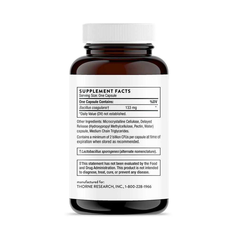 Thorne Bacillus Coagulans - Fuel Goods