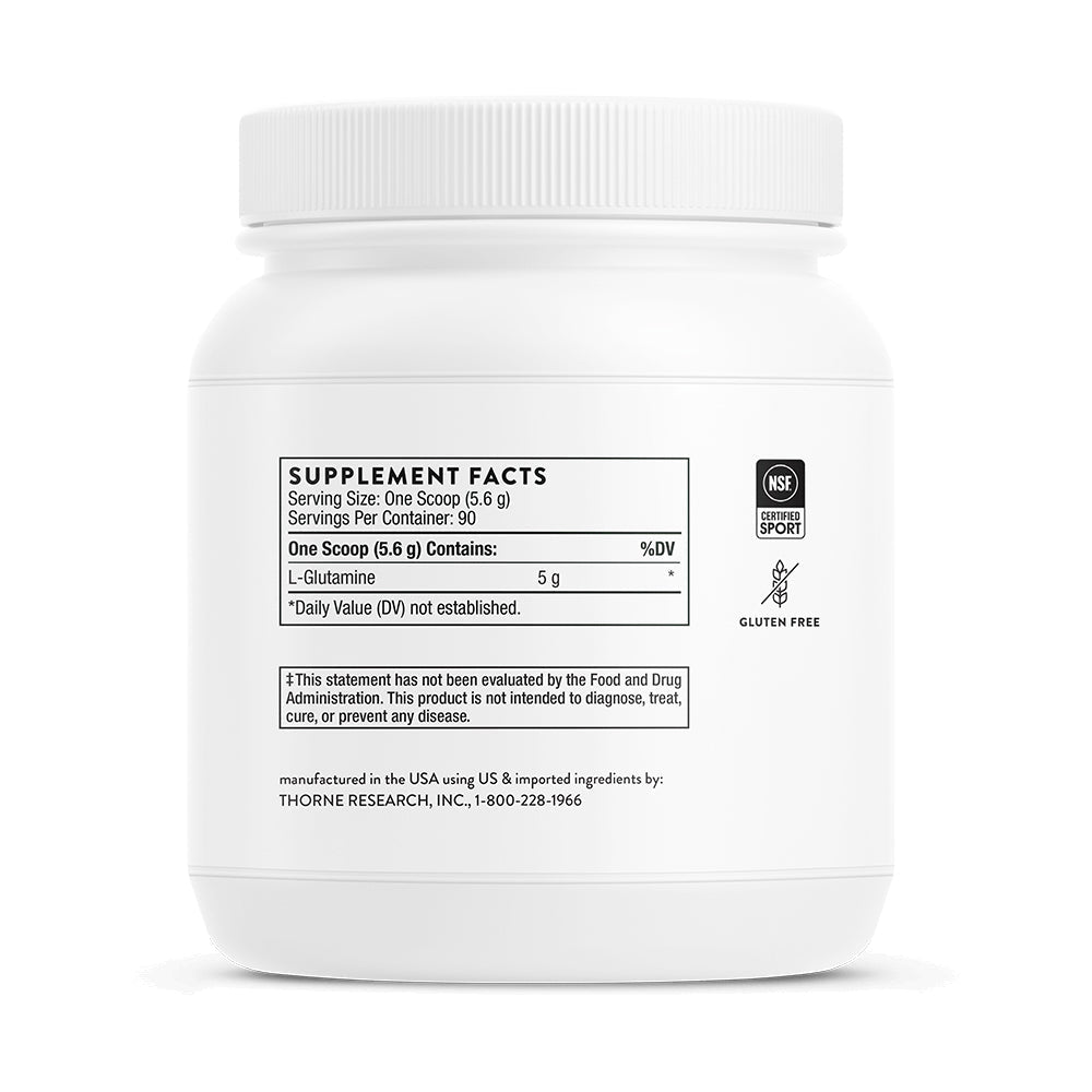 Thorne L - Glutamine Powder - Fuel Goods