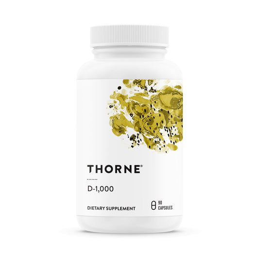 Thorne Vitamin D - 1,000 (90caps) - Fuel Goods