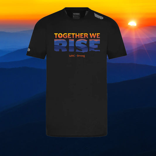 Together We Rise T-Shirt Supporting Hurricane Helene Relief - Fuel Goods