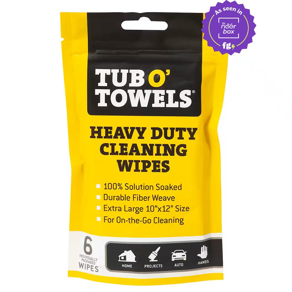 Tub O' Towels - Heavy Duty Cleaning Wipes - Fuel Goods