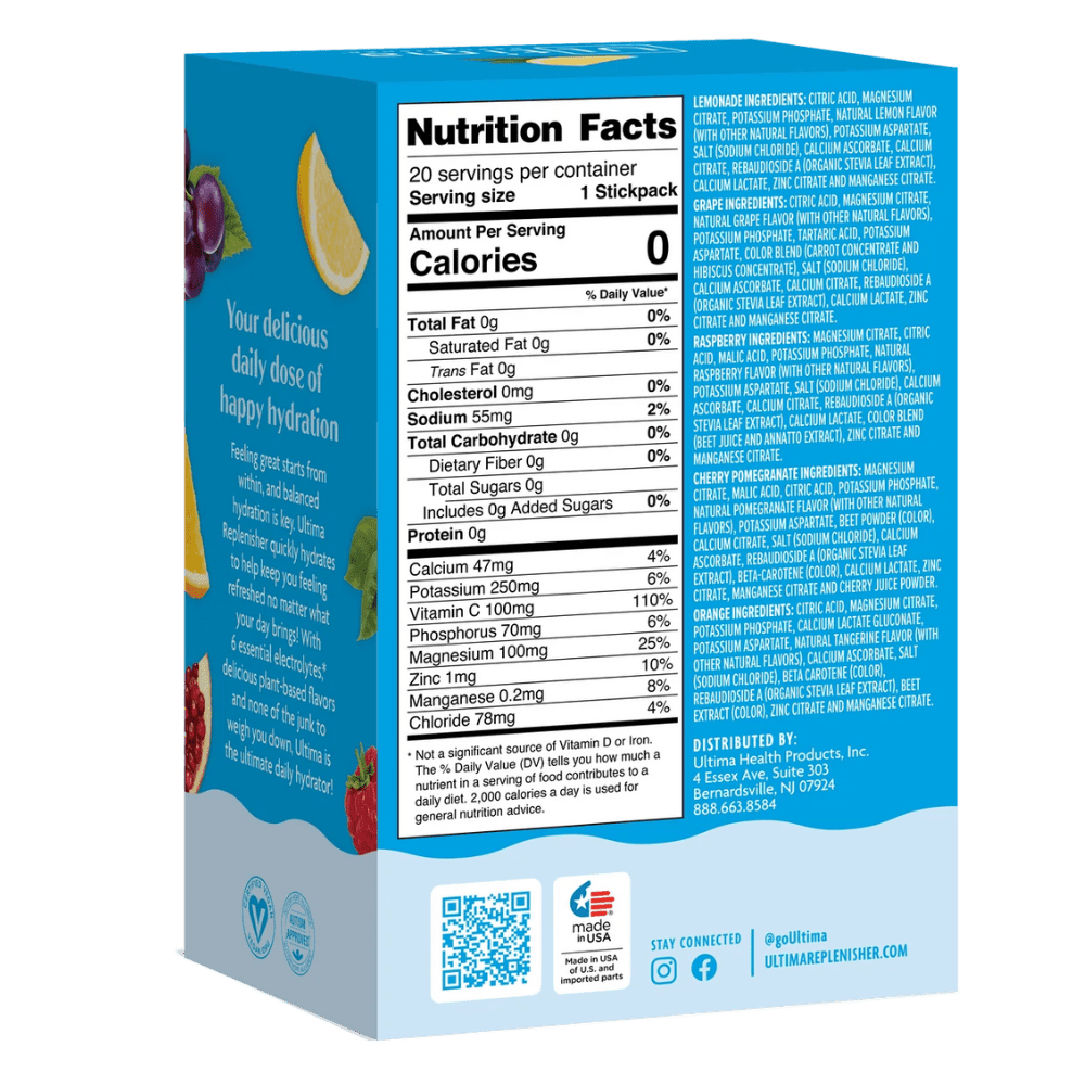 Ultima Electrolyte Hydration Powder - Variety Pack - Fuel Goods