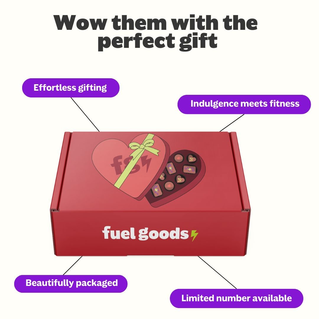 Valentine's Day Box of Fitness Chocolates - Fuel Goods