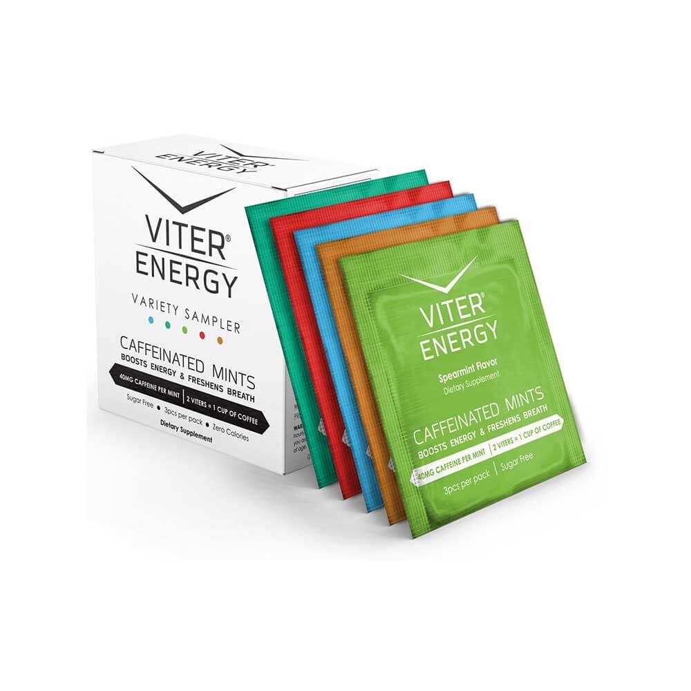 Viter Caffeinated Energy Mints Sampler Pack - Fuel Goods