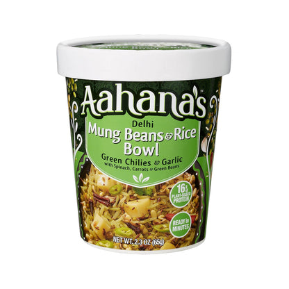 Aahana's Lentil Bowl - Delhi Mung Beans & Rice Bowl  - Fuel Goods
