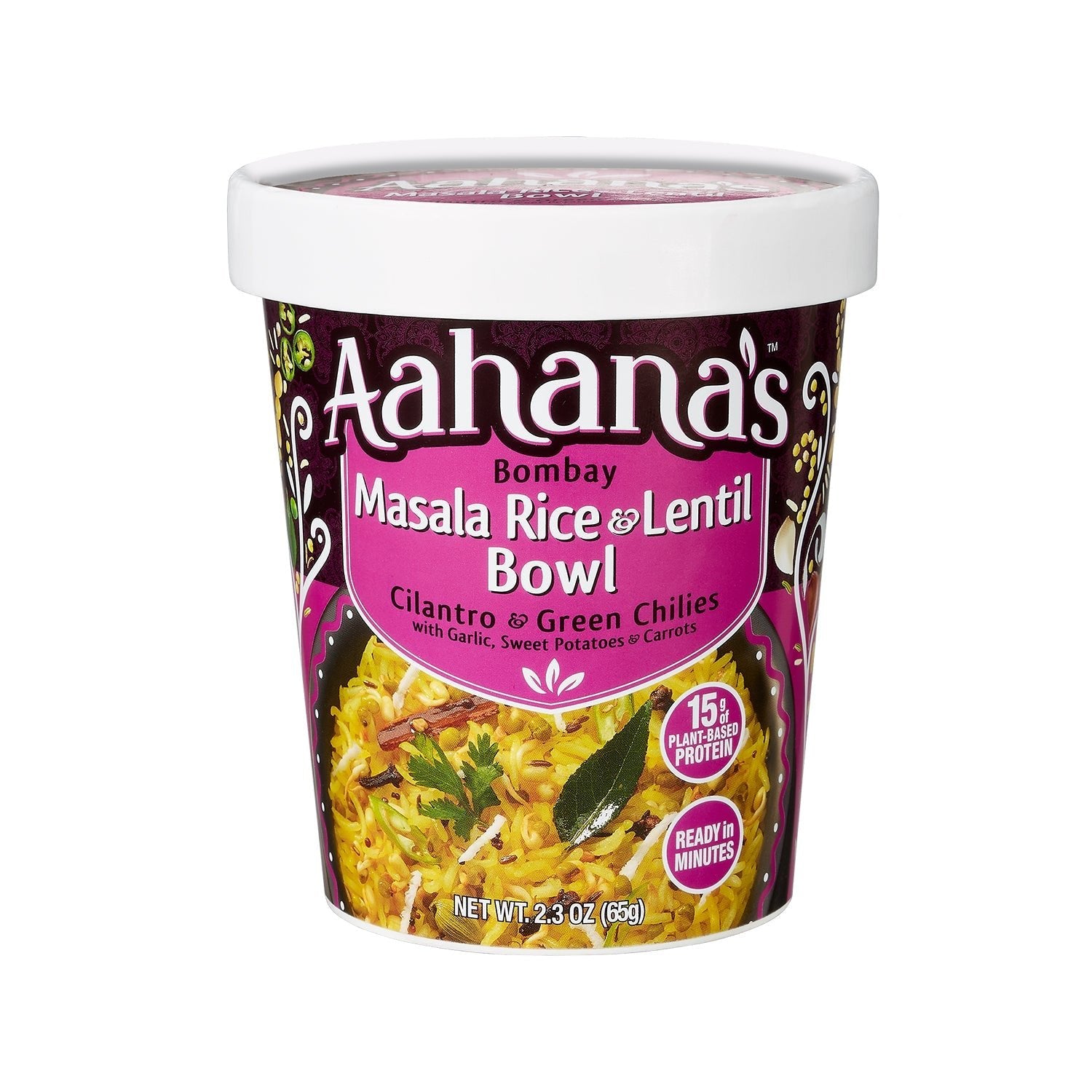 Aahana's Lentil Bowl - Madras Quinoa & Lentil Bowl - Fuel Goods