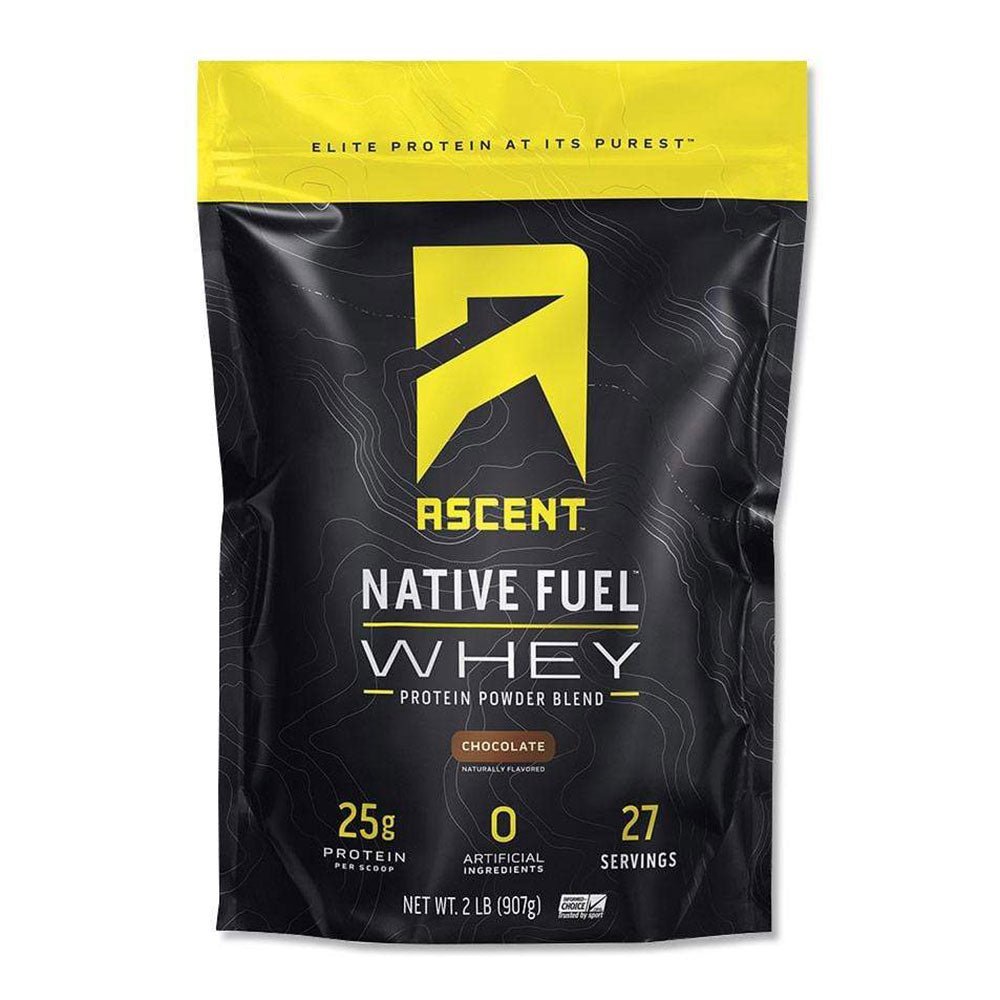 Ascent Whey Protein - Chocolate 2lb - Fuel Goods