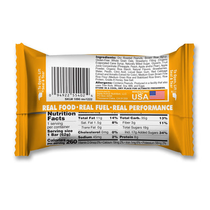 Bonk Breaker Energy Bars - Peanut Butter & Jelly - Fuel Goods