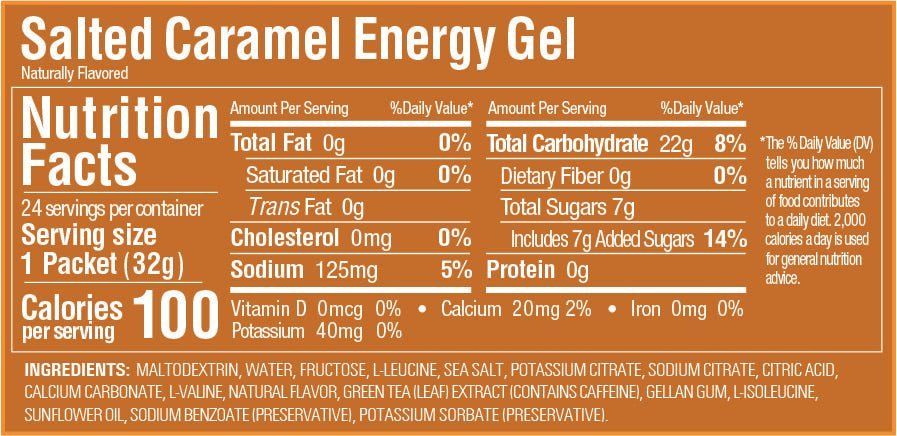 GU Energy Gel - Salted Caramel - Fuel Goods