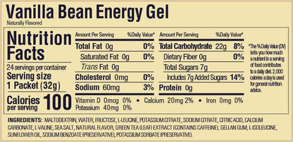 GU Energy Gel - Vanilla Bean - Fuel Goods