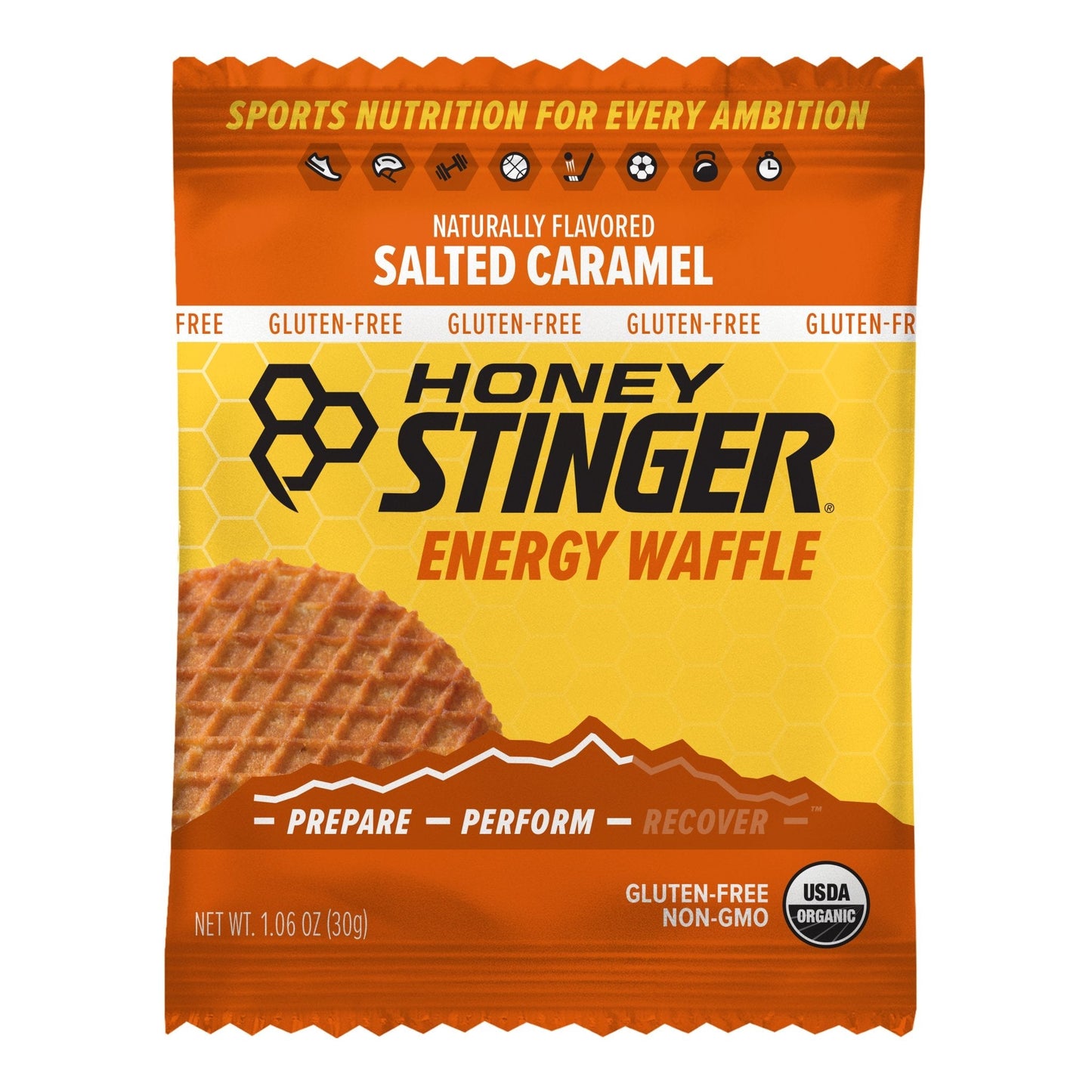 Honey Stinger Waffle - Salted Caramel - Fuel Goods