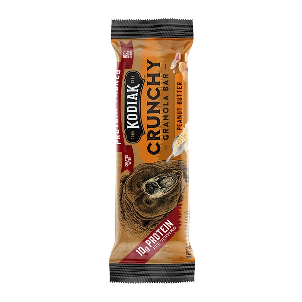 Kodiak Cakes Crunchy Granola Bar - Peanut Butter - Fuel Goods