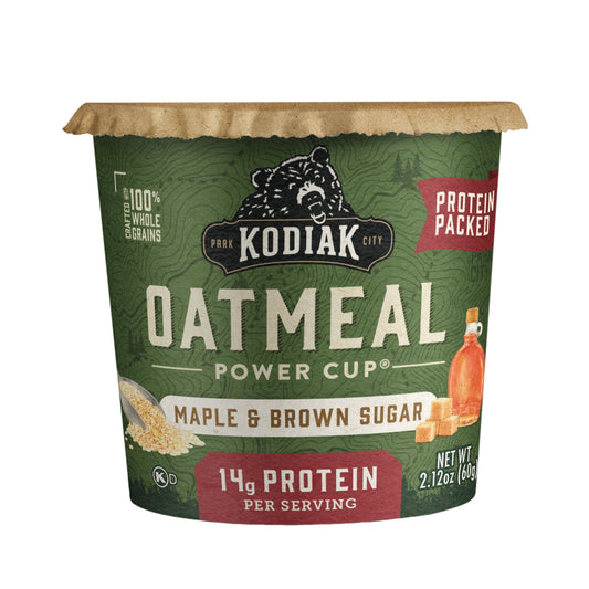 Kodiak Cakes Oatmeal Power Cup - Maple Brown Sugar - Fuel Goods