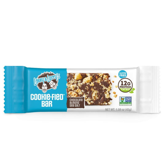 Lenny & Larry Cookie-fied Bar - Chocolate Almond Sea Salt - Fuel Goods