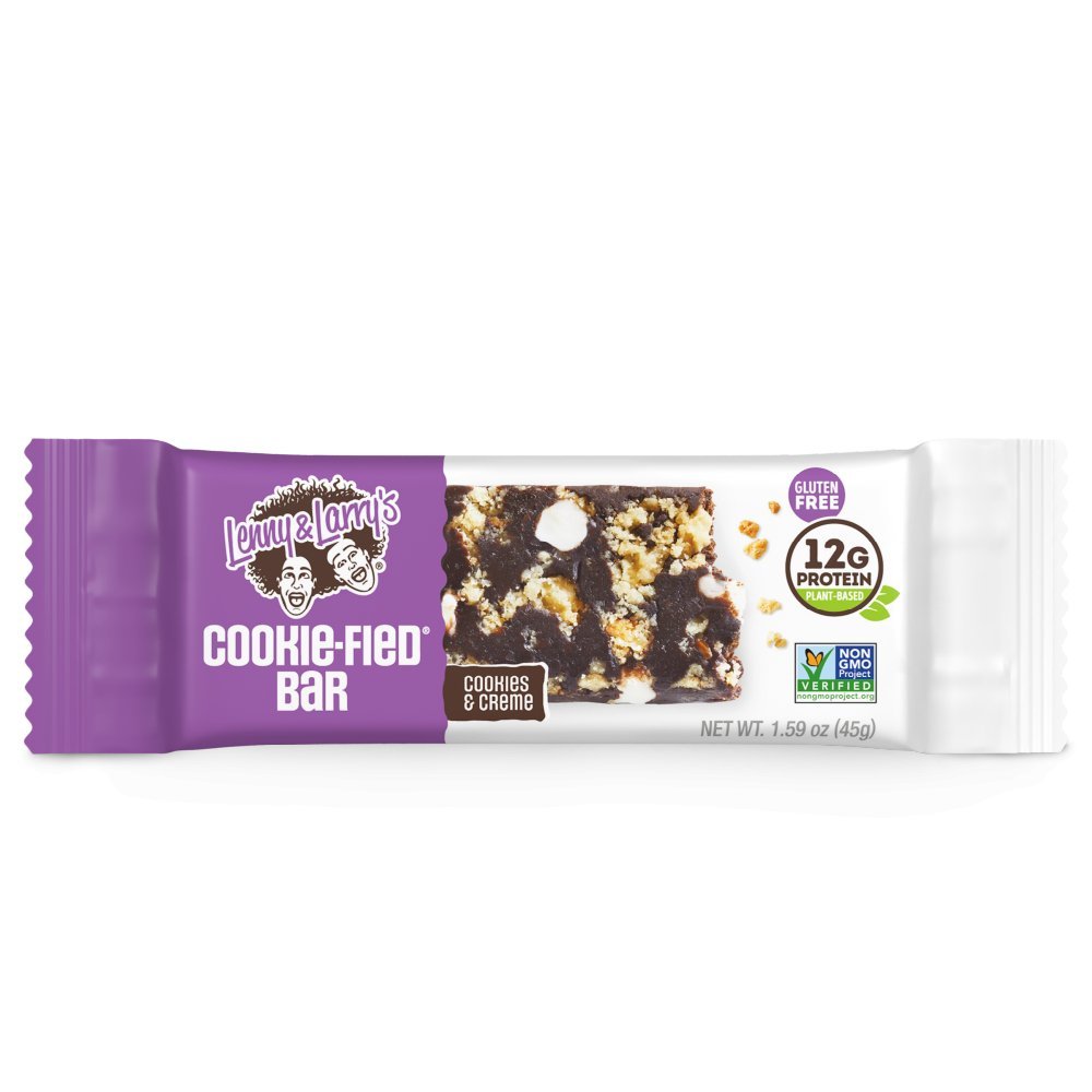 Lenny & Larry Cookie-fied Bar - Cookies & Cream - Fuel Goods