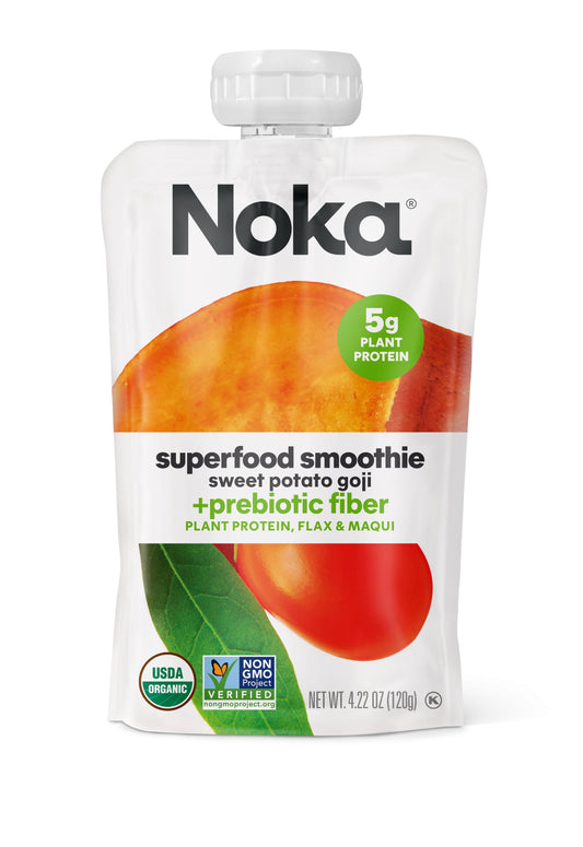 Noka Prebiotic Fiber Smoothie - Sweet Potato Goji - Fuel Goods