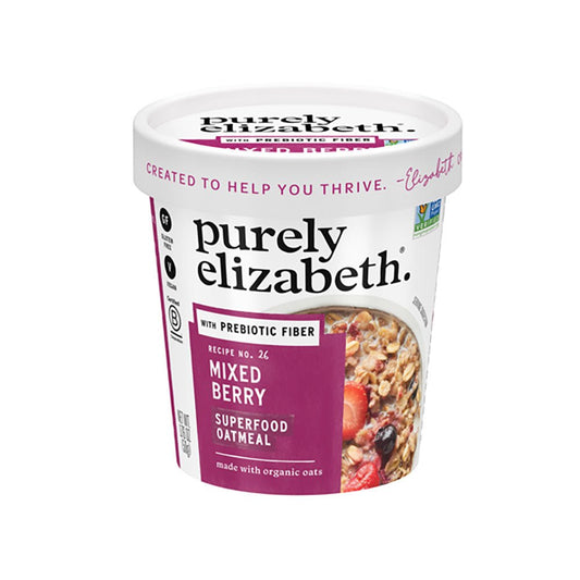 Purely Elizabeth Mixed Berry Superfood Oat Cup with Prebiotic Fiber - Fuel Goods