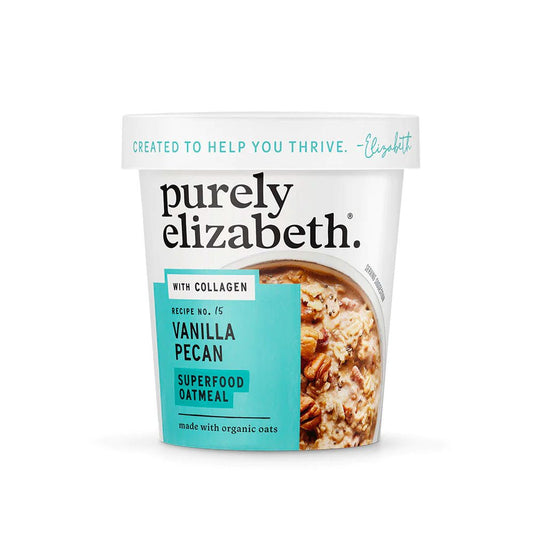 Purely Elizabeth Vanilla Pecan Superfood Oat Cup with Collagen - Fuel Goods