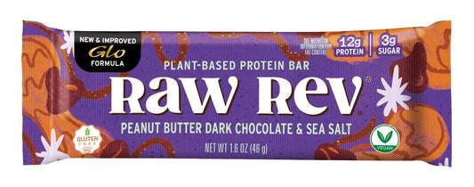 Raw Rev Bar - Peanut Butter Dark Chocolate Sea Salt - Fuel Goods