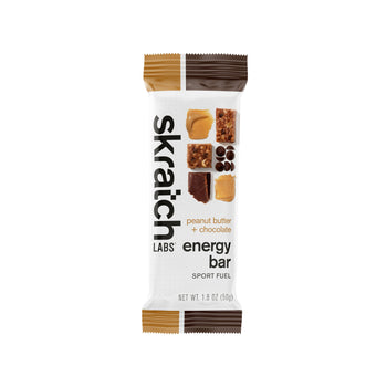 Skratch Labs Energy Bar - Peanut Butter + Chocolate - Fuel Goods