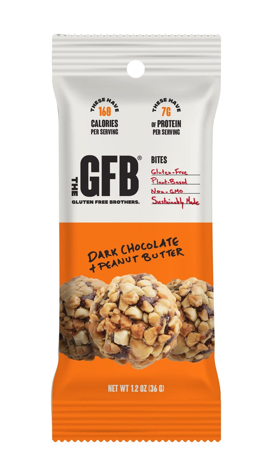 The GFB Bites 1.2 oz - Peanut Butter Dark Chocolate - Fuel Goods